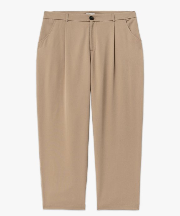 Pantalon de tailleur droit femme grande taille vue4 - GEMO (G TAILLE) - GEMO