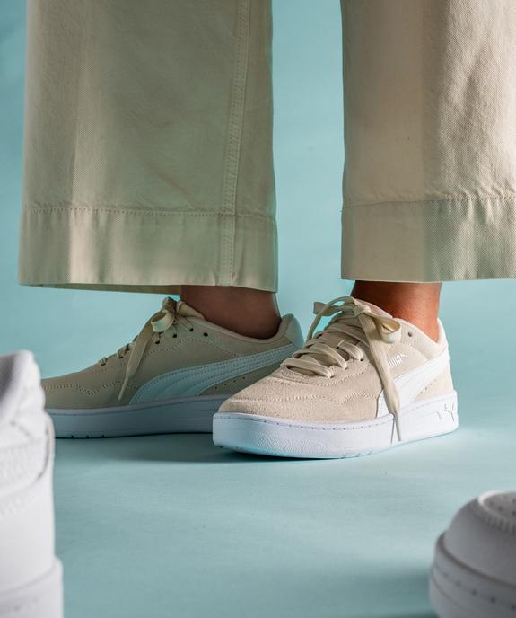Baskets basses de ville en suédine femme - Puma vue7 - PUMA - GEMO