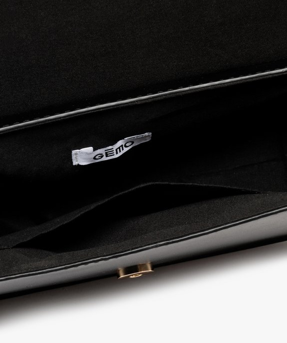 Sac à bandoulière avec fermeture bijou femme vue3 - GEMO (ACCESS) - GEMO