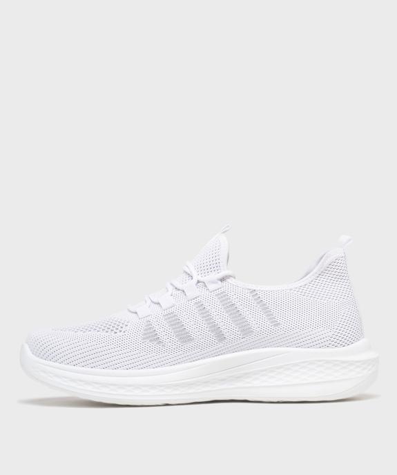 Baskets de running légères en mesh homme - 5 Miles vue3 - 5 MILES - GEMO