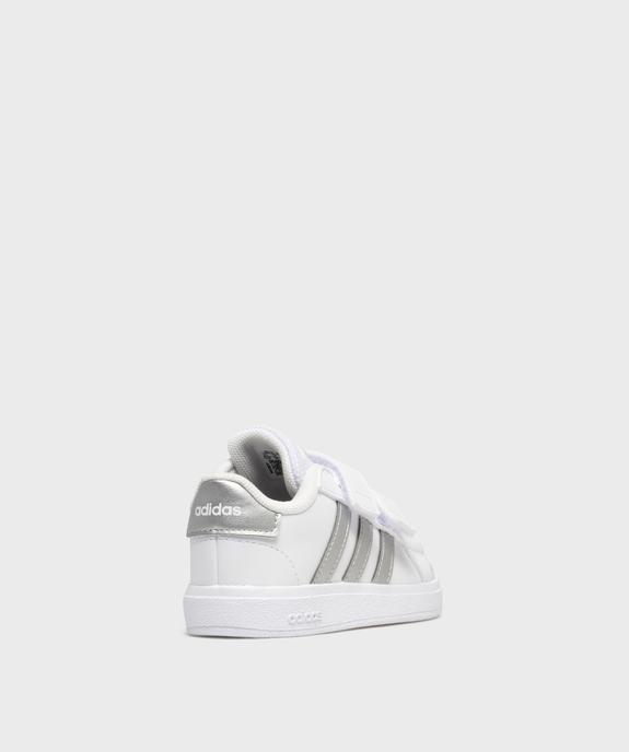 Baskets basses Grand Court 2.0 bébé fille - Adidas vue4 - ADIDAS - GEMO