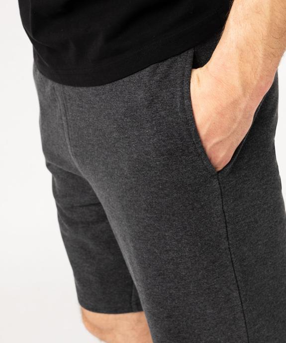 Bermuda en maille avec ceinture ajustable homme vue5 - GEMO (HOMME) - GEMO