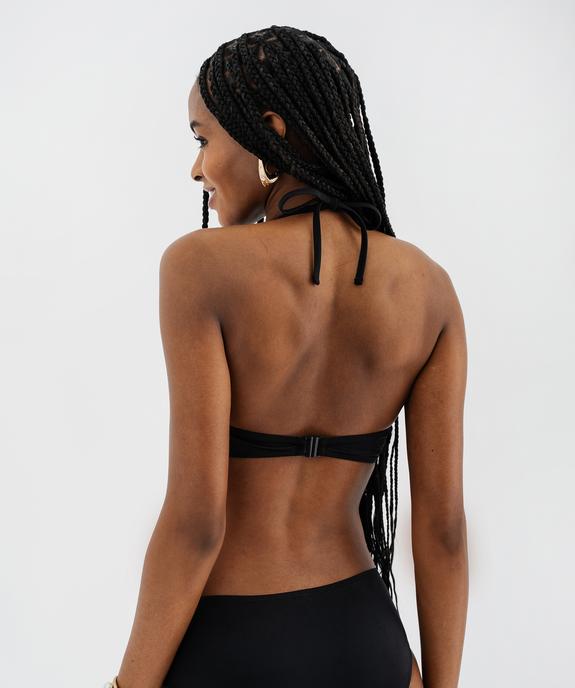 Haut de maillot de bain à armatures et bonnets moussés vue2 - GEMO (PLAGE) - GEMO