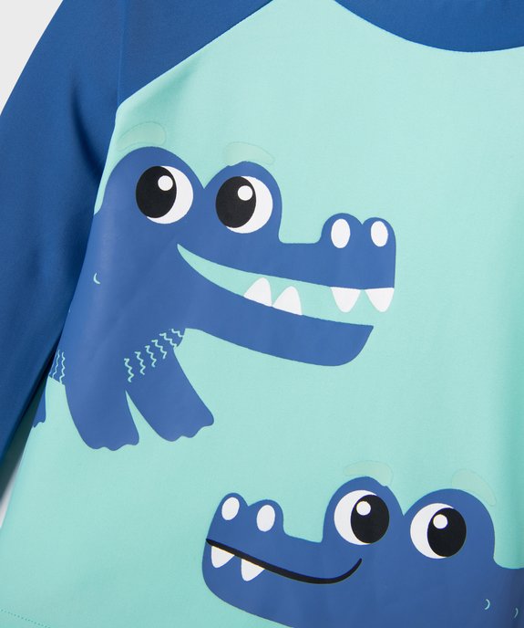 Tee-shirt de plage avec protection UVA et UVB bébé garçon vue2 - GEMO(BEBE DEBT) - GEMO