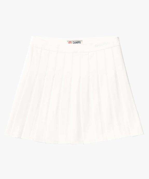 Jupe femme courte plissée - Camps United vue4 - CAMPS UNITED - GEMO