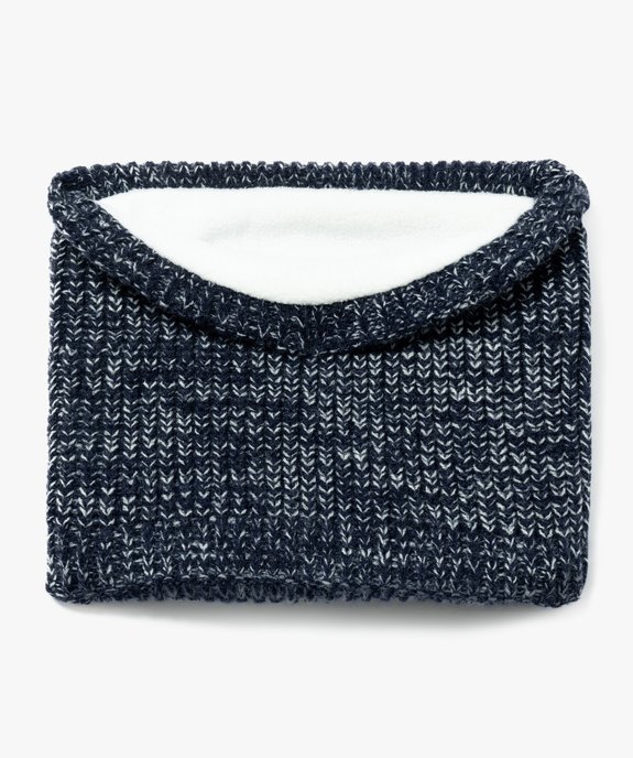 Echarpe snood doublée polaire garçon vue1 - GEMO (ENFANT) - GEMO