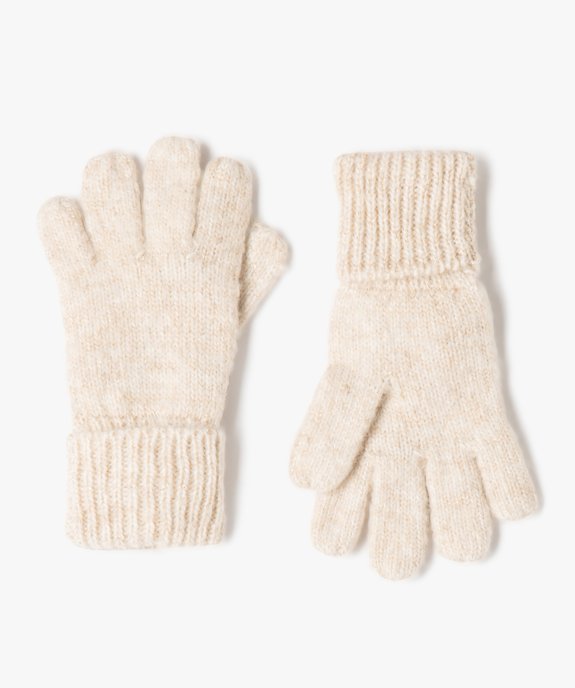 Gants en maille pailletée fille vue1 - GEMO (ENFANT) - GEMO