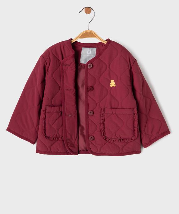 Veste matelassée bébé fille - LuluCastagnette vue2 - LULUCASTAGNETTE - GEMO