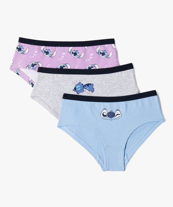 Shorty motif Stitch à large ceinture élastique fille - Disney (lot 3) vue1 - LILO & STITCH - GEMO