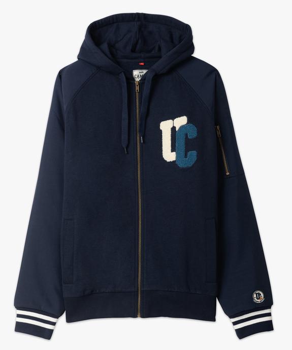 Sweat homme zippé à capuche – Camps United vue4 - CAMPS UNITED - GEMO
