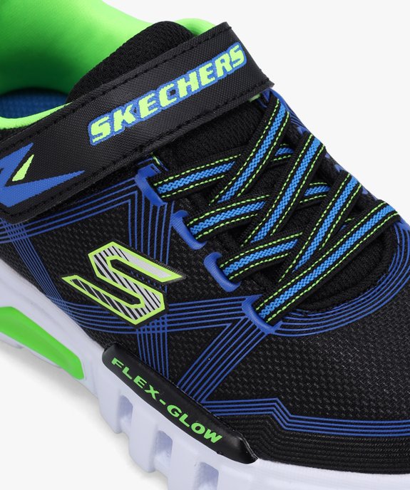 Baskets garçon running à semelle lumineuse - Skechers vue6 - SKECHERS - GEMO