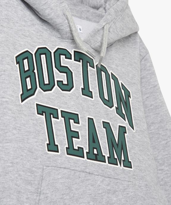 Sweat à capuche esprit streetwear garçon vue2 - GEMO (ENFANT) - GEMO