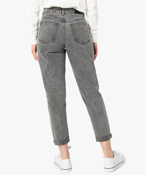 Jean femme coupe mom vue3 - GEMO(FEMME PAP) - GEMO