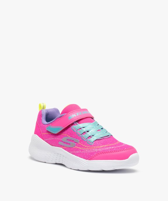 Baskets fille en mesh et fils brillants – Skechers Snap Sprints vue2 - SKECHERS - GEMO