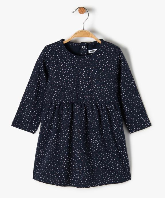 Ensemble bébé fille 2 pièces : robe + gilet vue4 - GEMO(BEBE DEBT) - GEMO