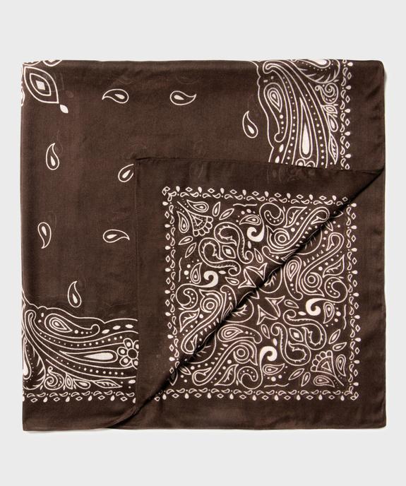 Foulard à motif cachemire femme vue3 - GEMO (ACCESS) - GEMO