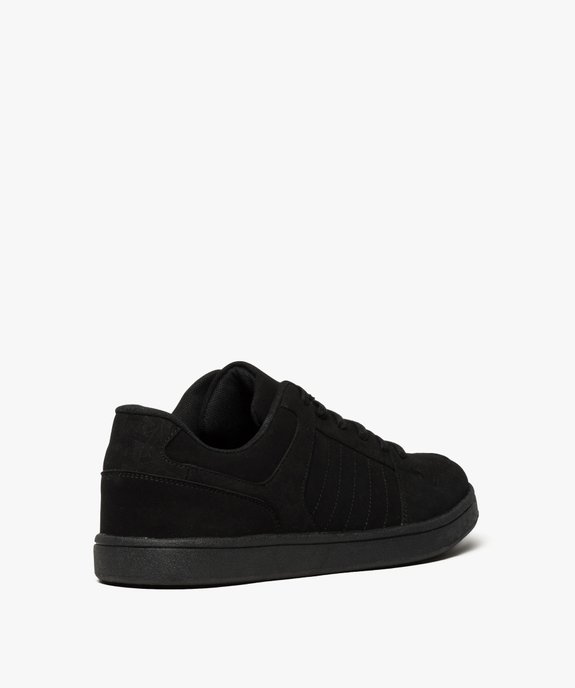 Baskets homme à lacets style skate shoes vue4 - 5 MILES - GEMO