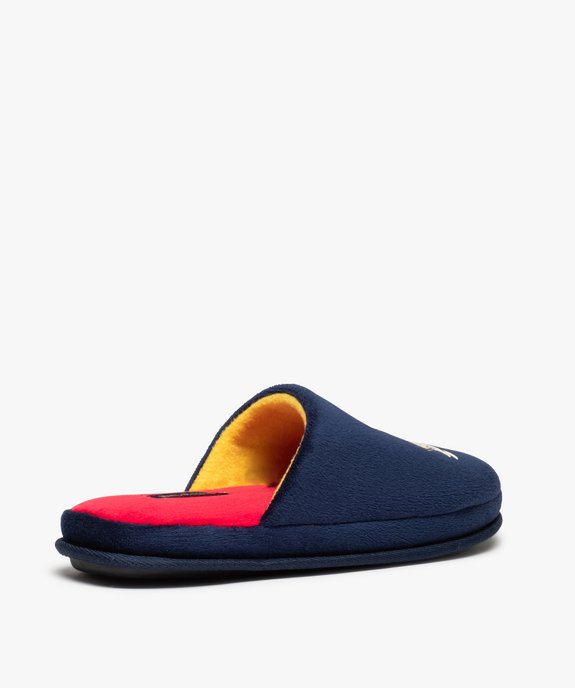 Chaussons homme mules en velours imprimés Hogwarts – Harry Potter vue4 - HARRY POTTER - GEMO