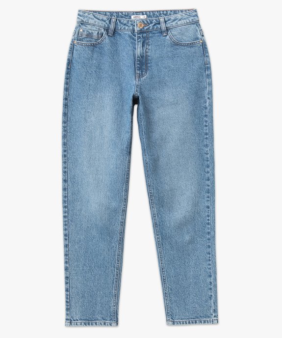 Jean Mom taille haute femme vue4 - GEMO 4G FEMME - GEMO
