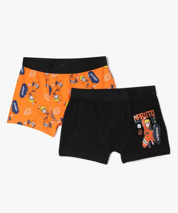 Boxers motif manga garçon (lot de 2) - Naruto Shippuden vue1 - NARUTO - GEMO
