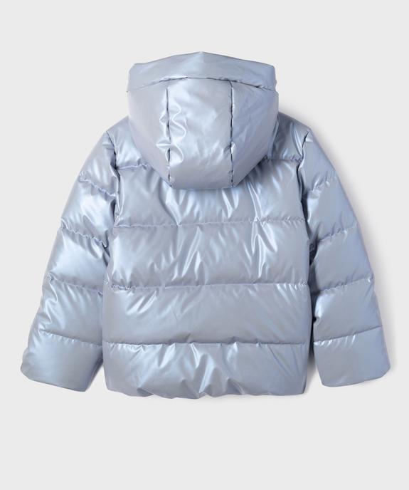 Blouson déperlant doublé polaire à capuche fille vue5 - GEMO (ENFANT) - GEMO