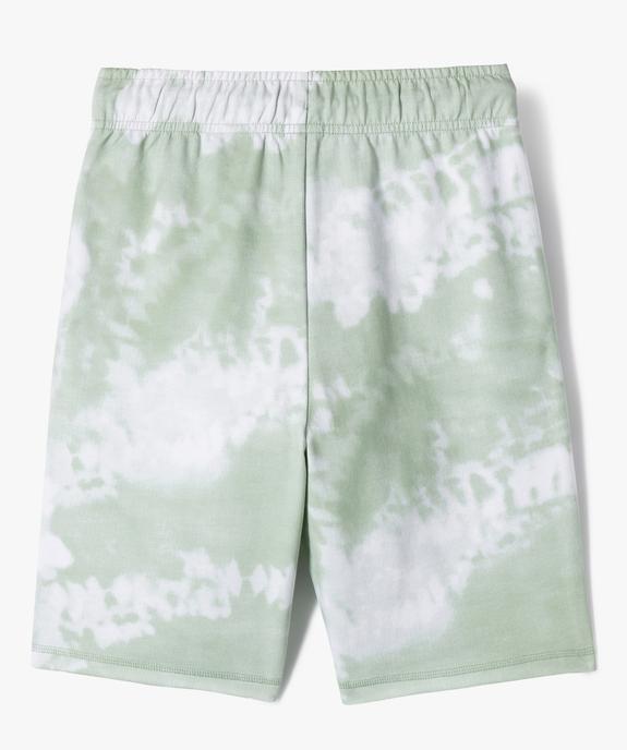 Bermuda en maille à taille élastiquée garçon vue3 - GEMO (JUNIOR) - GEMO