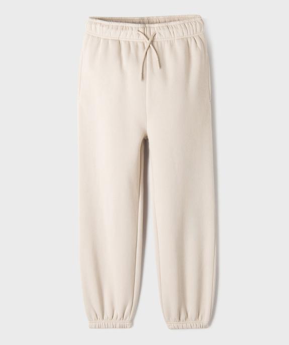 Pantalon de jogging intérieur molletonné garçon vue1 - GEMO 4G GARCON - GEMO