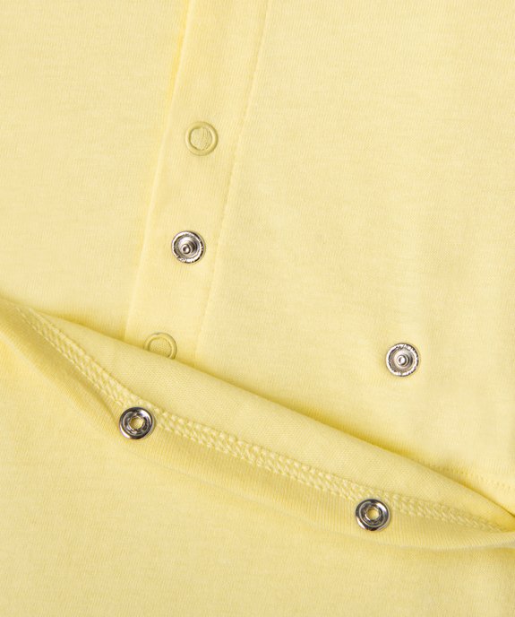 Pyjama dors-bien en coton avec motif sur le buste bébé garçon vue3 - GEMO(BB COUCHE) - GEMO