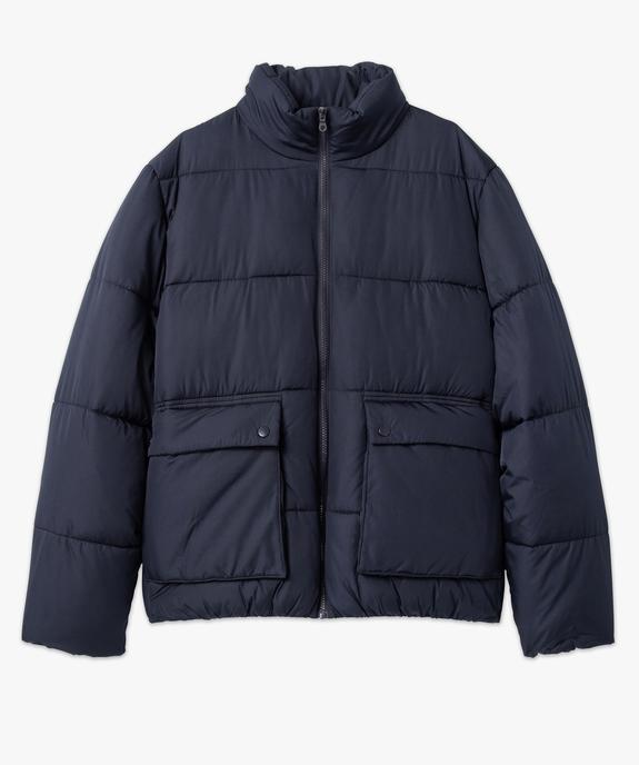 Blouson homme matelassé avec larges poches à rabat - GEMO (HOMME) Blouson homme matelassé avec larges poches à rabat vue4 - GEMO (HOMME) - GEMO