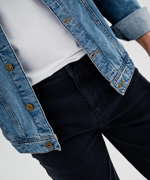 Bermuda staight en coton stretch homme vue2 - GEMO 4G HOMME - GEMO