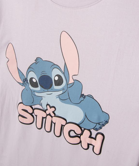 Chemise de nuit en coton à motif Stitch fille - Disney vue2 - LILO & STITCH - GEMO