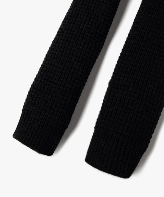 Echarpe en maille fantaisie homme vue2 - GEMO 4G HOMME - GEMO
