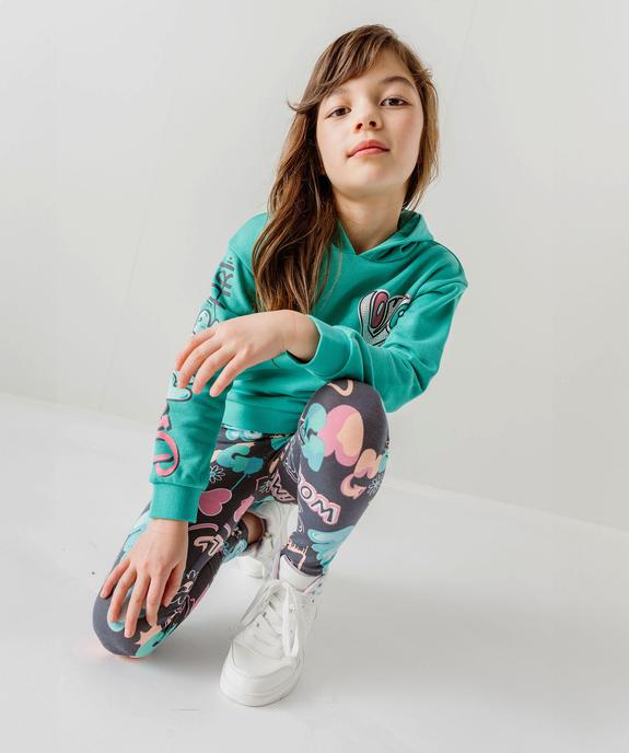 Legging long imprimé fille vue7 - GEMO (ENFANT) - GEMO