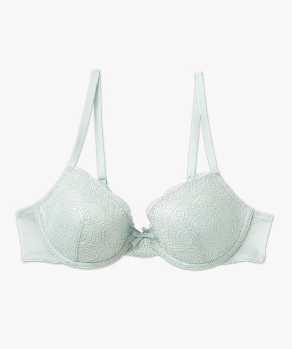Soutien-gorge corbeille en dentelle à armatures vue4 - GEMO(HOMWR FEM) - GEMO