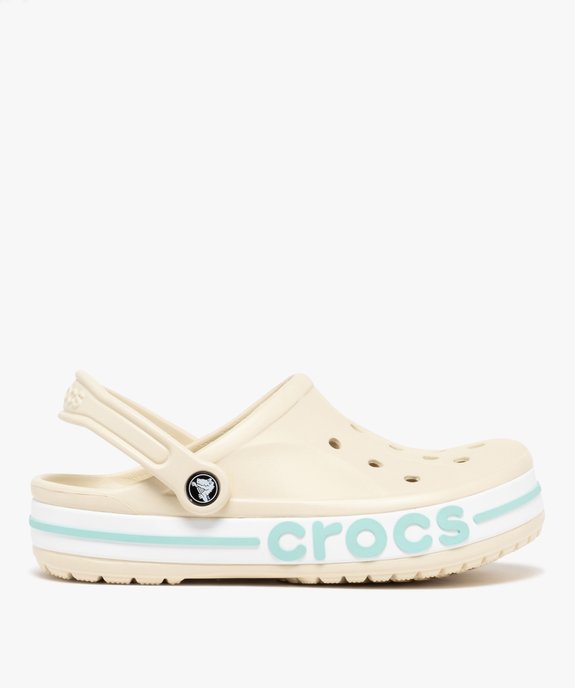 Sabots souples femme unis dessus perforé à semelle épaisse Bayaband - Crocs vue1 - CROCS - GEMO