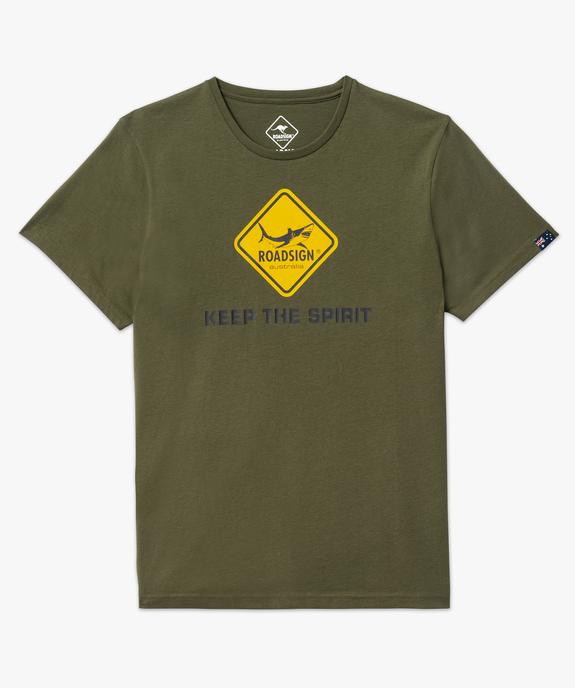 Tee-shirt manches courtes imprimé homme - Roadsign vue7 - ROADSIGN D - GEMO