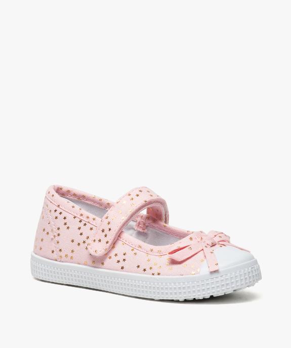 Babies en toile avec fermeture scratch vue2 - GEMO (ENFANT) - GEMO