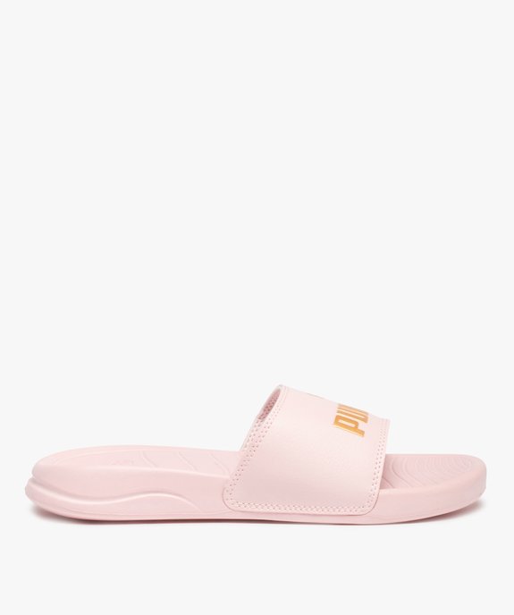 Mules de piscine femme détail métallisé Popcat 20 - Puma  vue1 - PUMA - GEMO