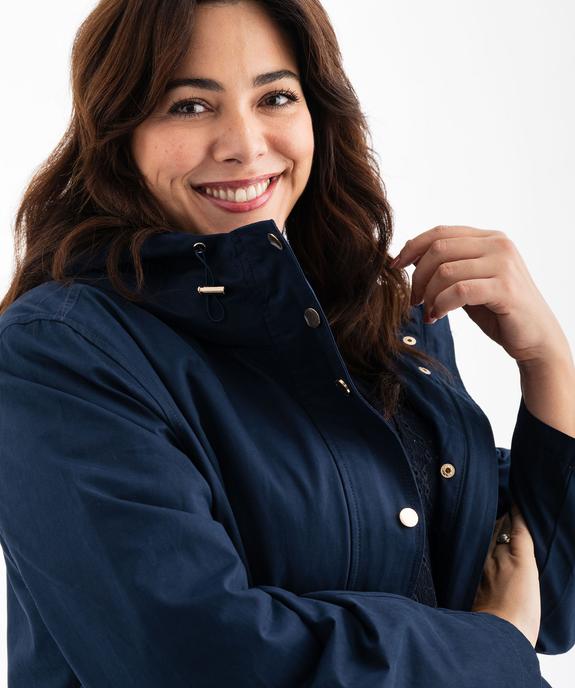 Parka légère à capuche femme grande taille vue2 - GEMO (G TAILLE) - GEMO