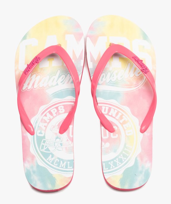 Tongs femme multicolores – Camps United vue1 - CAMPS UNITED - GEMO