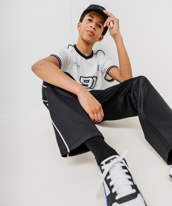 Tee-shirt de sport en mesh imprimé garçon vue5 - GEMO (JUNIOR) - GEMO