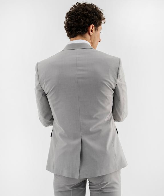 Veste de costume coupe droite en matière extensible homme vue3 - GEMO 4G HOMME - GEMO