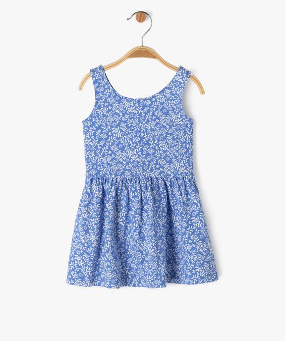 Robe imprimée à bretelles bébé fille vue1 - PREMIER PRIX BY GEMO - GEMO