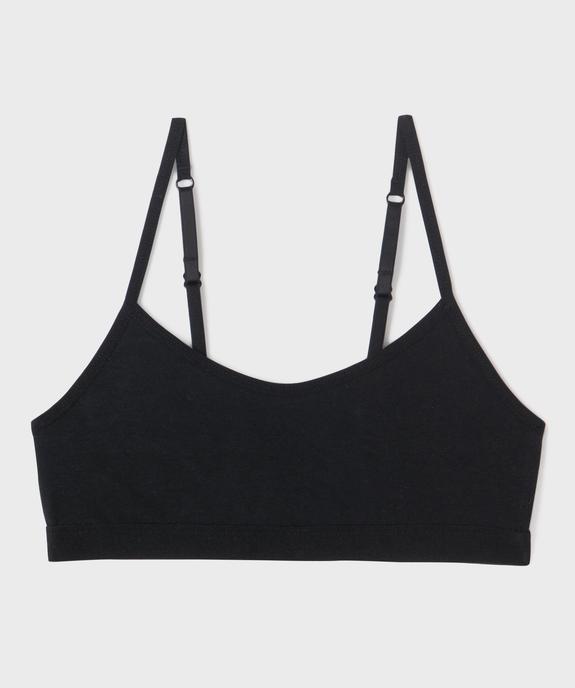 Brassière à fines bretelles fille  vue1 - GEMO 4G FILLE - GEMO