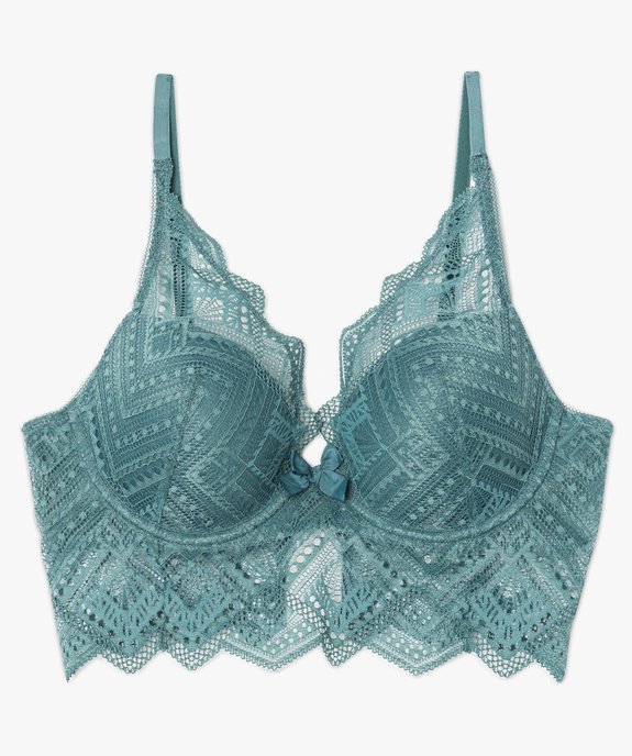 Soutien-gorge push-up en dentelle vue4 - GEMO(HOMWR FEM) - GEMO