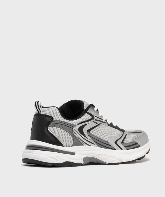 Baskets de running en mesh légères homme - 5 MILES vue4 - 5 MILES - GEMO