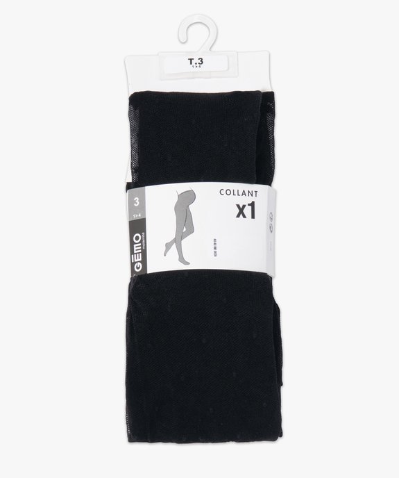 Collants de grossesse à motifs plumetis vue4 - GEMO (MATER) - GEMO