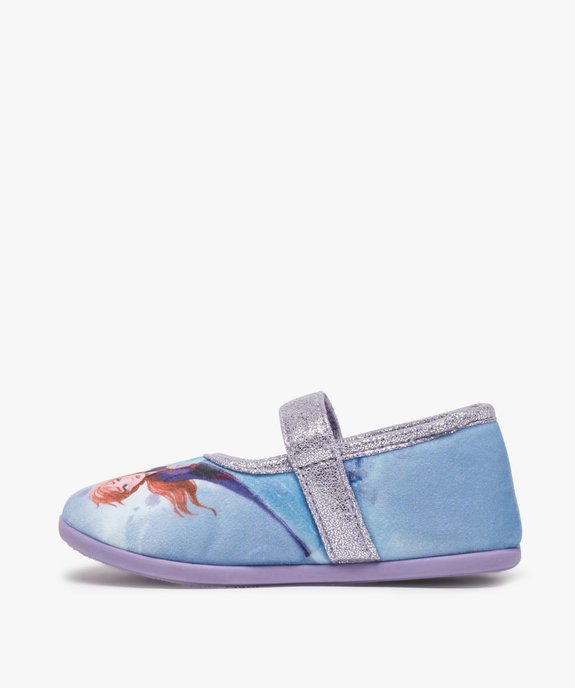 Chaussons fille en forme de ballerines Reine des Neige vue3 - REINE DES NEIGE - GEMO