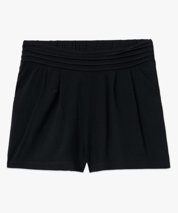 Short femme ample avec ceinture effet drapé vue4 - GEMO 4G FEMME - GEMO