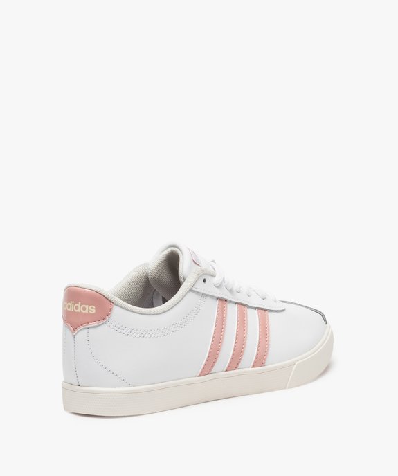Baskets femme bicolores à lacets – Adidas Courset vue4 - ADIDAS - GEMO
